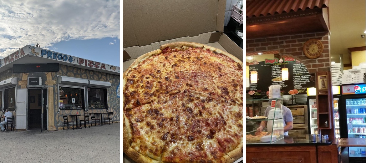 Prego's Pizza Menu